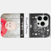 Proud Moma Chalkboard Typografie Kunst Case-Mate iPhone Hülle (Rückseite (Horizontal))