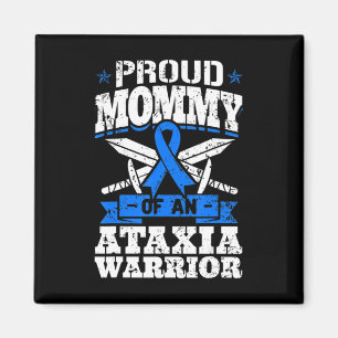 Proud Mommy einer Ataxie Warrior Awareness Band Magnet