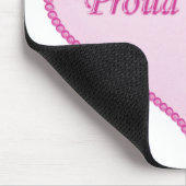 Proud Mommy Mousepad, Pink Mousepad (Ecke)