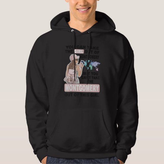 Proud Montgomery Girl Cool Girl from Montgomery C Hoodie (Vorderseite)