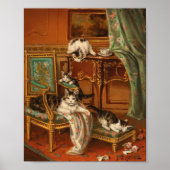 Proud Mother Cat | Jules Le Roy Poster (Vorne)