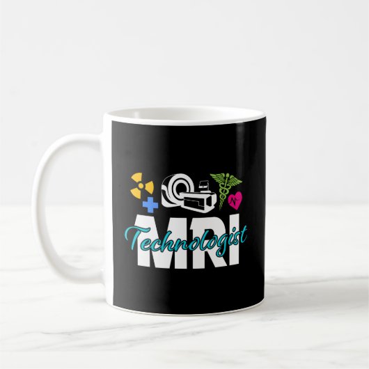 Proud Mri Tech Mri Technologe Kaffeetasse (Links)