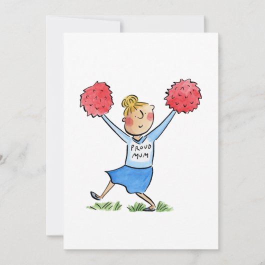 Proud Mum Einladung (Vorderseite)