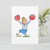 Proud Mum Einladung (Stehend Vorderseite)