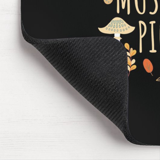 Proud Mushroom Picker Mousepad (Ecke)