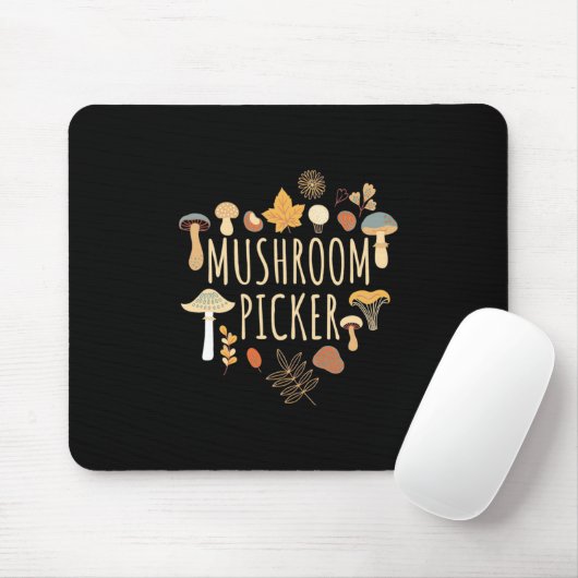 Proud Mushroom Picker Mousepad (Mit Mouse)