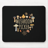 Proud Mushroom Picker Mousepad (Vorne)