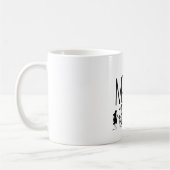 Proud Mutter der Bride Sticker - Elegant Weddin Kaffeetasse (Links)