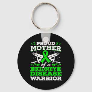Proud Mutter einer Nierenerkrankung Warrior CD Awa Schlüsselanhänger