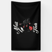Proud Nail Tech Banner (Vertikal)
