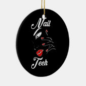 Proud Nail Tech Keramik Ornament (Rechts)