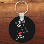 Proud Nail Tech Schlüsselanhänger (Vorderseite)