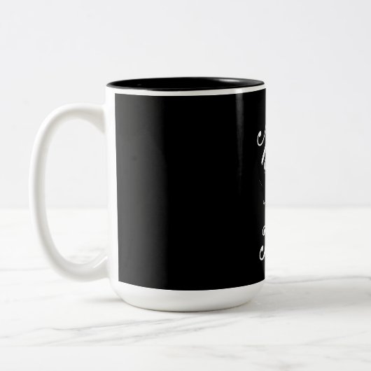 Proud Nail Tech Zweifarbige Tasse (Links)