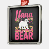 Proud Nana Bear Ornament Aus Metall (Links)