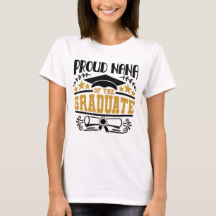 Proud Nana des Absolventen T-Shirt
