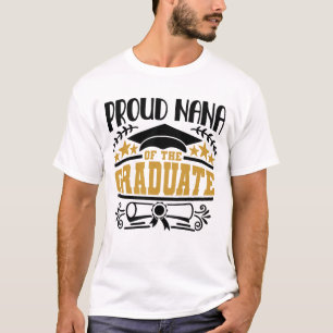 Proud Nana des Absolventen T-Shirt