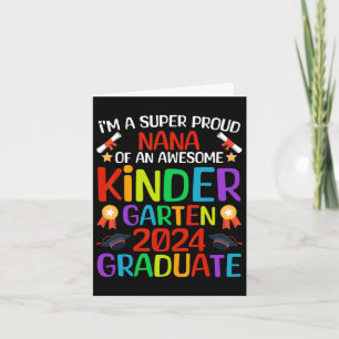 Proud Nana of Phantastisch Kindergarten 2024 Gradu Karte