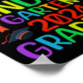 Proud Nana of Phantastisch Kindergarten 2024 Gradu Poster (Ecke)