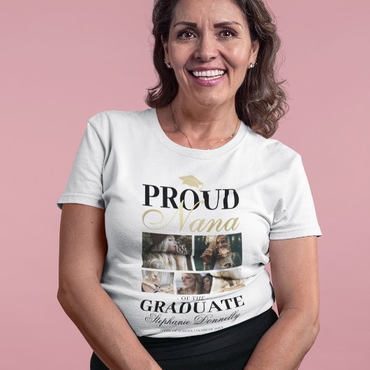 Proud Nana vom Graduate T - Shirt