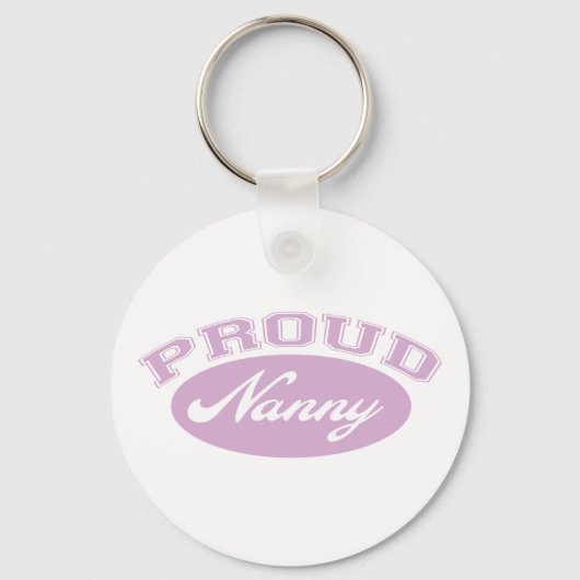 Proud Nanny Schlüsselanhänger (Vorderseite)