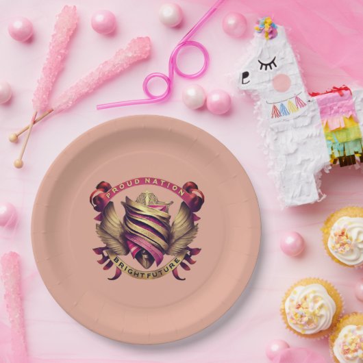 Proud Nation Bright Future Pappteller (Party)