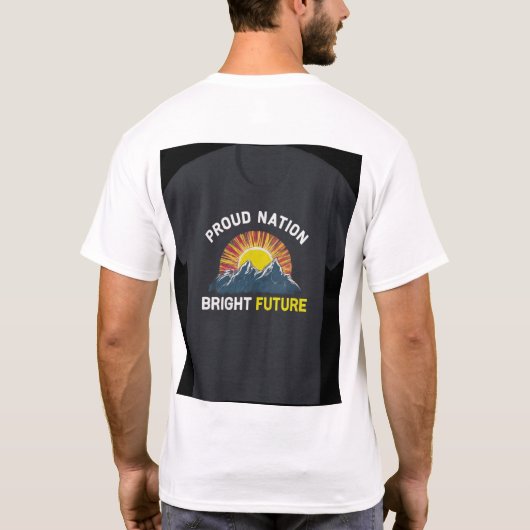 Proud Nation Bright Future T-Shirt (Rückseite)