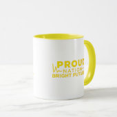 Proud Nation Bright Future Tasse (VorderseiteRechts)