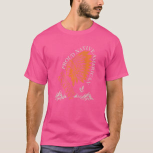 Proud Native American Business Operations Analyst T-Shirt
