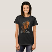 Proud Native American Customer Support Manager Jo T-Shirt (Vorne ganz)