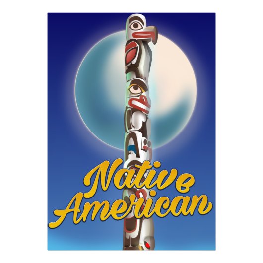 Proud Native American Fotodruck (Vorne)