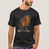 Proud Native American Job Tree Trimmer T-Shirt (Vorderseite)