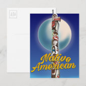 Proud Native American Postkarte (Vorne/Hinten)