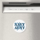 Proud Navy-Tante Magnet (In Situ (Geschirrspüler))