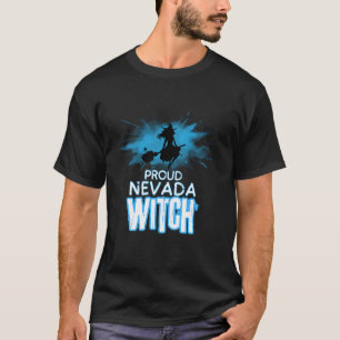 Proud Nevada Hexehe Halloween Theme Witchy Vibes T T-Shirt