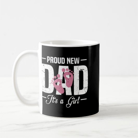 Proud New Dad Daddy It's A To Be 1st Time Father Kaffeetasse (Links)