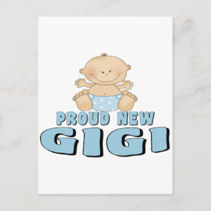 Proud New Gigi T - Shirt Postkarte