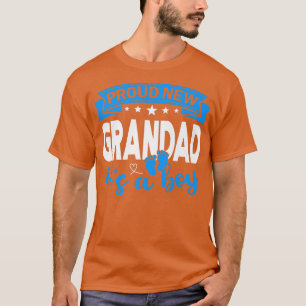 Proud New Grandad It's a Boy Gender Reveal Men Wom T-Shirt