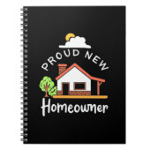 Proud New Homeeigner Notizblock (Vorderseite)