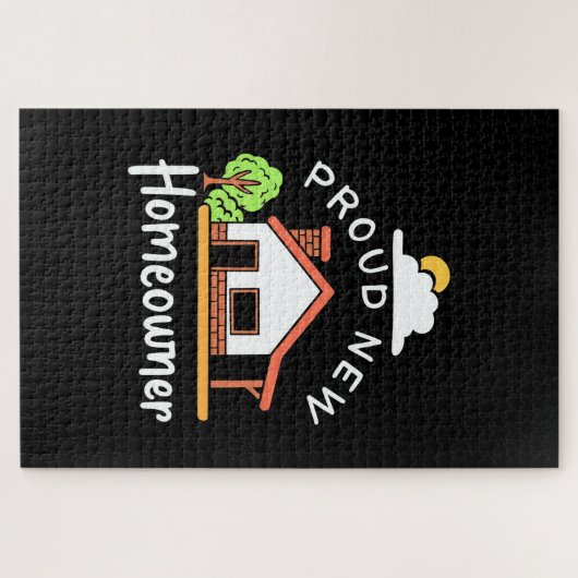 Proud New Homeeigner Puzzle (Horizontal)