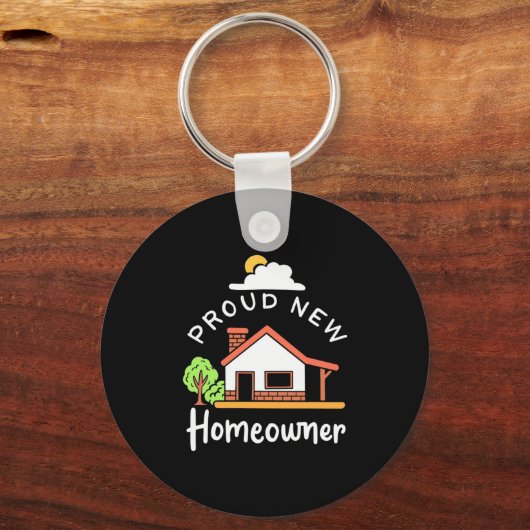 Proud New Homeeigner Schlüsselanhänger (Vorderseite)