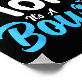 Proud New Mom It's A Boy It's A Boy Mother Son Pre Poster (Ecke)