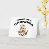 Proud New Oma Karte (Gelbe Blume)