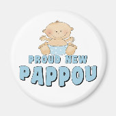 PROUD NEW Pappou Boy Magnet (Vorne)