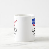Proud New U.S. Citizen – American Map Kaffeetasse (Mittel)
