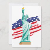 Proud New U.S. Citizen Card – Patriotic Gift Dankeskarte (Rückseite)