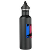 Proud New Yorker - New York Lover Edelstahlflasche (Links)