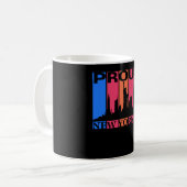 Proud New Yorker - New York Lover Kaffeetasse (Vorderseite Links)
