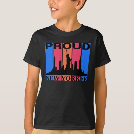Proud New Yorker - New York Lover T-Shirt (Vorderseite)