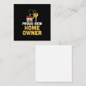 Proud New Zuhause Owner Mitteilungskarte (Vorne/Hinten)