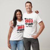 Proud Niece of a 2023 Graduate Red Bold Script T-Shirt (Unisex)